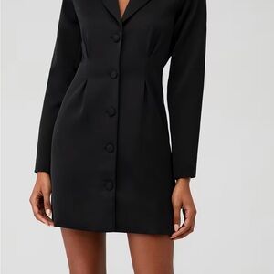 Greylin Classic Black Long Sleeve Dress